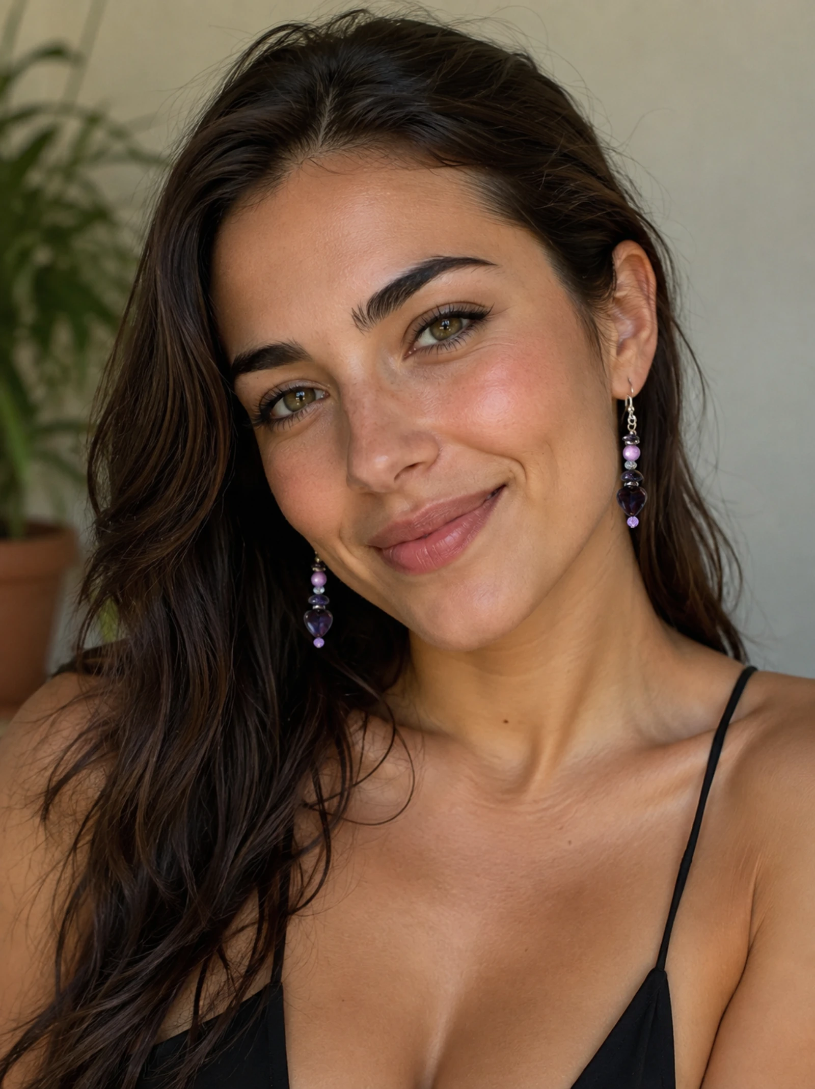 💜🧿💎💙Lindos e Elegantes Brincos Artesanais de Cristal e Pedras Naturais💙💎🧿💜 – photo 13